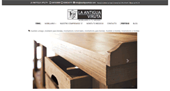 Desktop Screenshot of laantiguaviruta.com