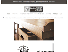 Tablet Screenshot of laantiguaviruta.com